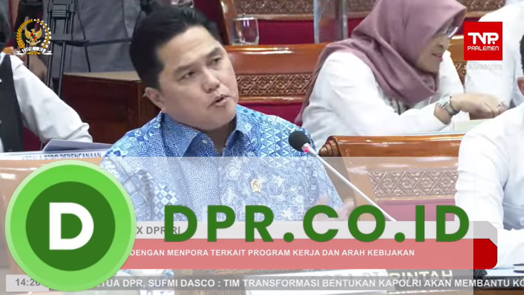 Menteri Pemuda dan Olahraga, Erick Thohir