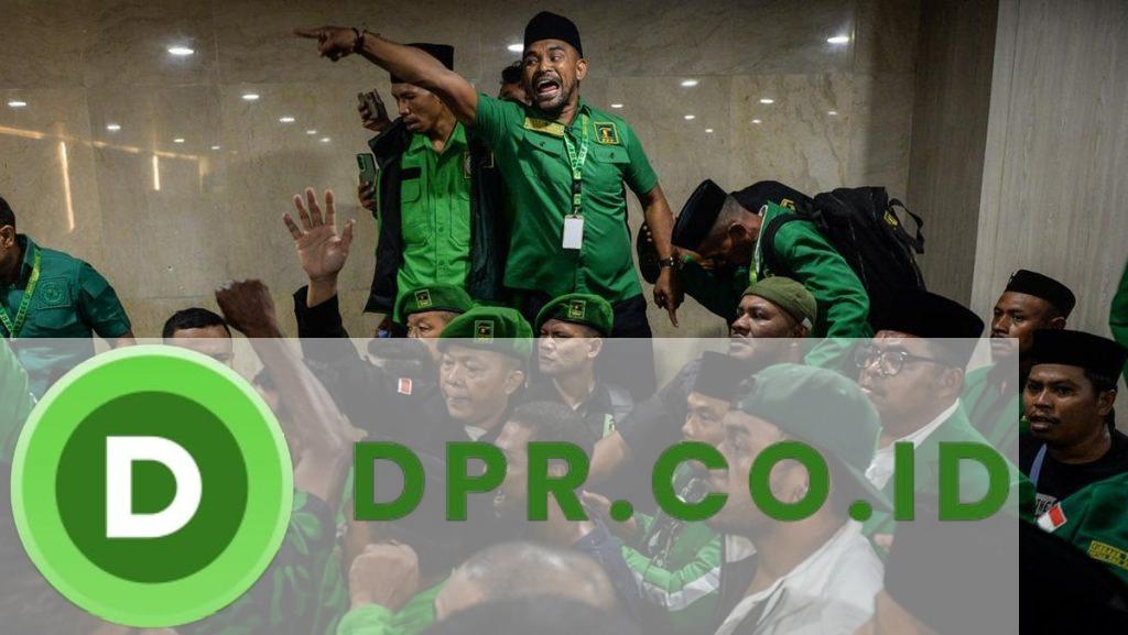 Muktamar X PPP yang berujung ricuh. Sumber foto : CNN