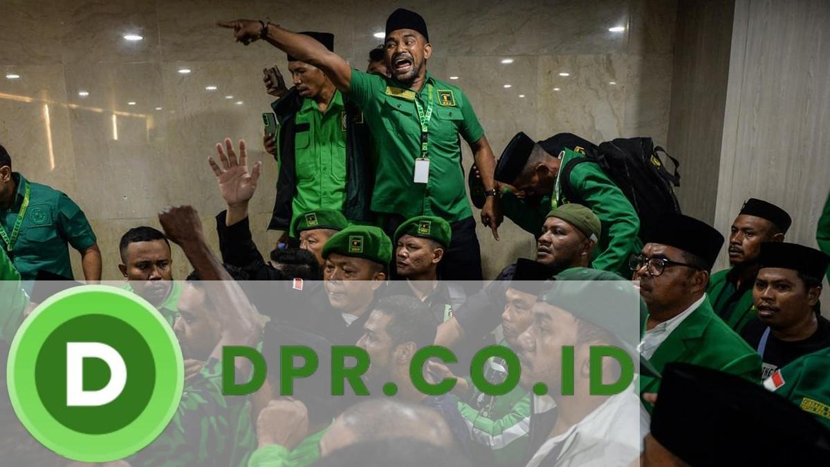 Muktamar X PPP yang berujung ricuh. Sumber foto : CNN