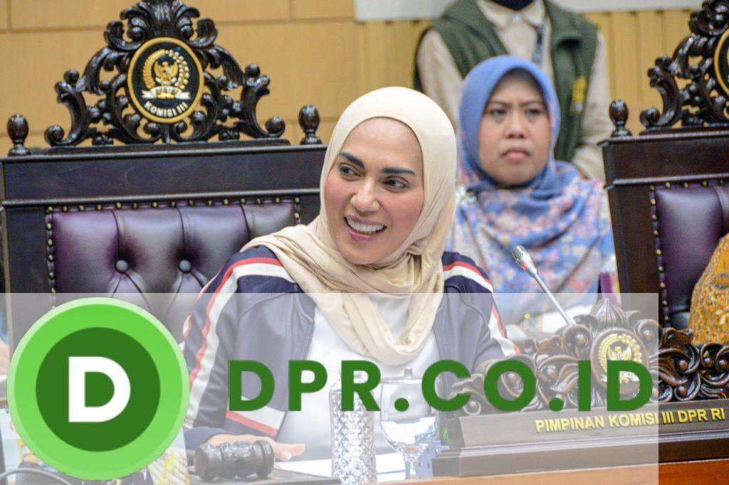 Wakil Ketua Komisi III DPR RI Fraksi Partai Golkar, Sari Yuliati,