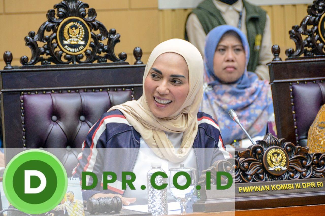 Wakil Ketua Komisi III DPR RI Fraksi Partai Golkar, Sari Yuliati,