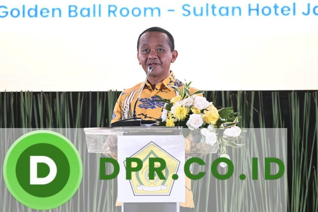 Ketua Umum DPP Partai Golkar, Bahlil Lahadalia, dalam acara Muktamar ke-IX Pengajian Al Hidayah di Jakarta pada Senin-Rabu (20-22/10/2025)