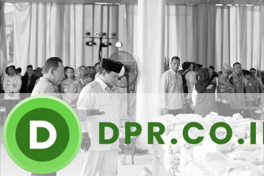 Presiden Prabowo dan Kapolri Listyo Sigit dalam agenda pemusnahan barang bukti Narkoba sitaan Polri, di Mabes Polri, Rabu (28/10)