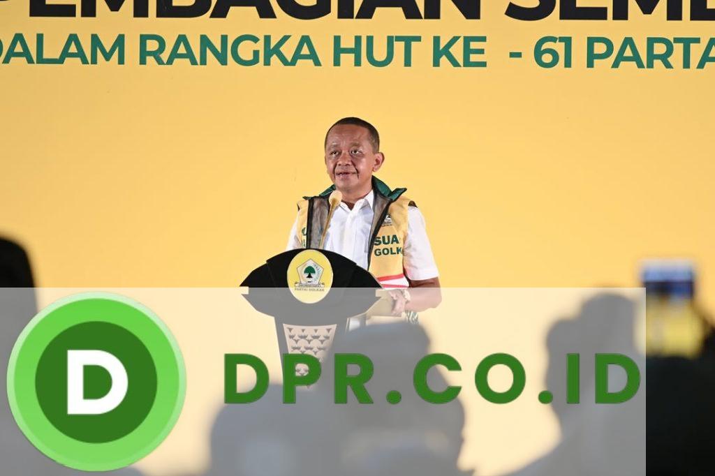 Ketua Umum Partai Golkar, Bahlil Lahadalia