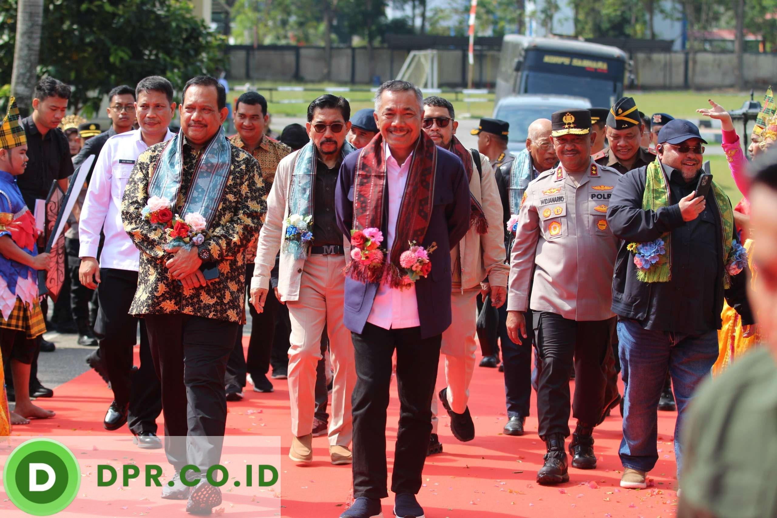 Kunjungan Kerja Reses Komisi III DPR RI di Kendari, Rabu (8/10/2025).