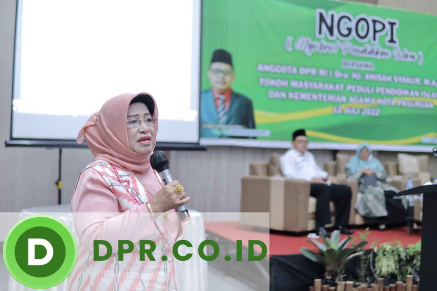 Anggota Komisi XIII DPR dari Fraksi PKB, Anisah Syakur