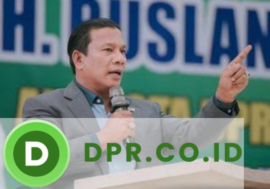 Anggota Komisi V DPR RI Fraksi PKB, Ruslan Daud (HRD)