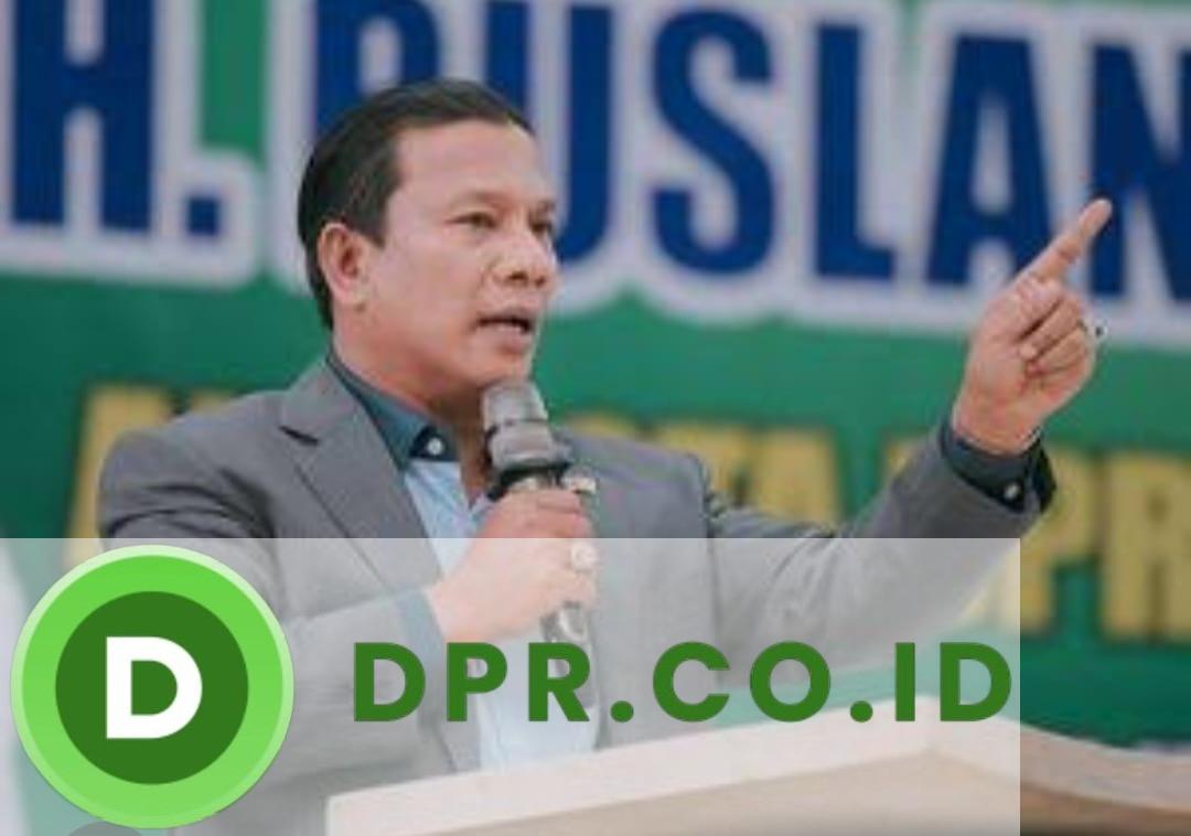 Anggota Komisi V DPR RI Fraksi PKB, Ruslan Daud (HRD)