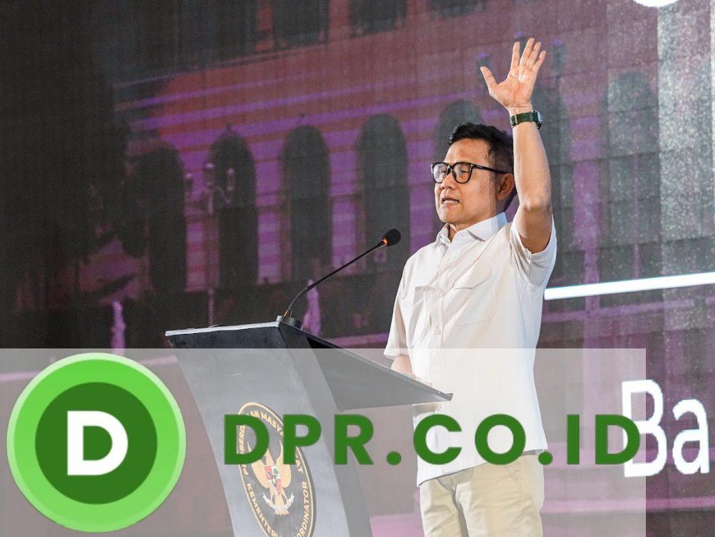 Menteri Koordinator Pemberdayaan Masyarakat, Abdul Muhaimin Iskandar atau Cak Imin