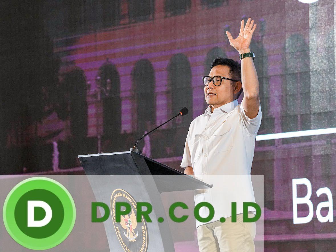 Menteri Koordinator Pemberdayaan Masyarakat, Abdul Muhaimin Iskandar atau Cak Imin